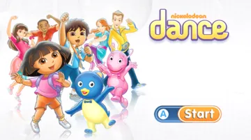 Nickelodeon Dance screen shot title